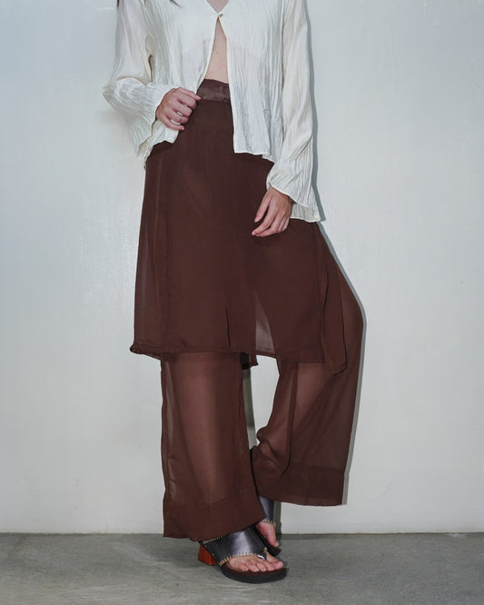 Maia Pantskirt in Brown
