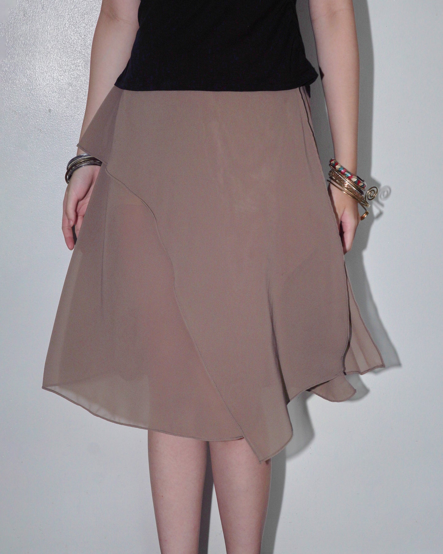 Luna Skirt in Light Brown