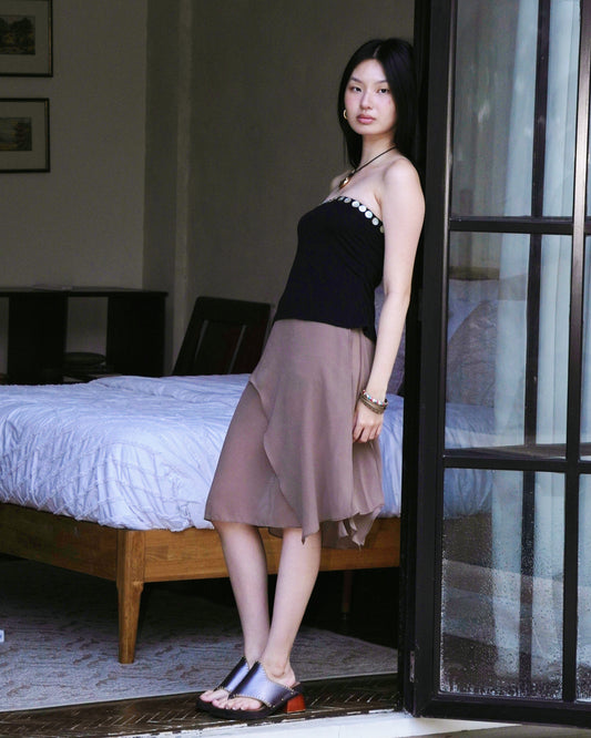 Luna Skirt in Light Brown